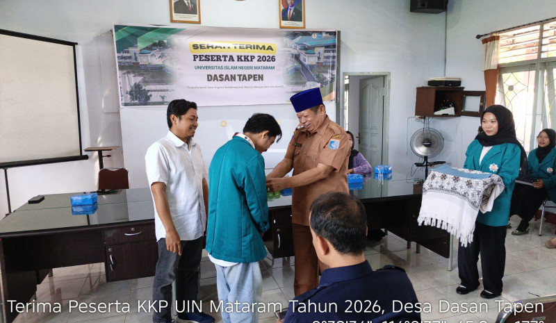 Penerimaan Mahasiswa KKP UIN Mataram di Desa Dasan Tapen: Kolaborasi Nyata Pengabdian Masyarakat Dimulai